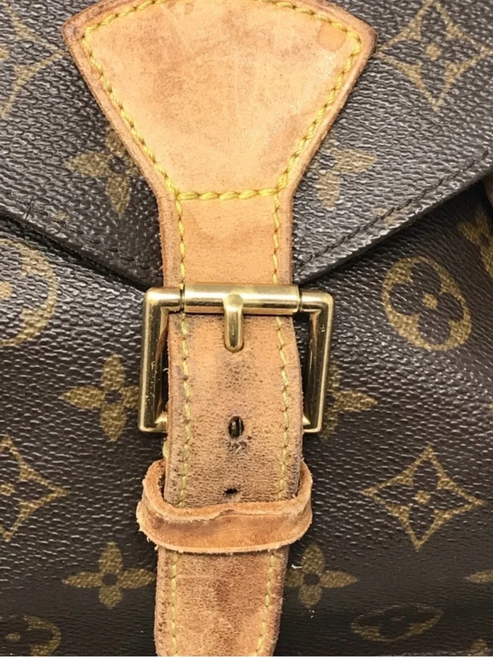 Louis Vuitton Brown Monogram Canvas Backpack